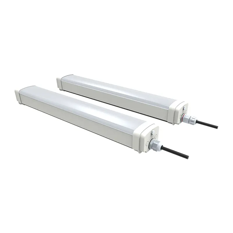 Perumahan Lampu kalis tiga LED IP65
