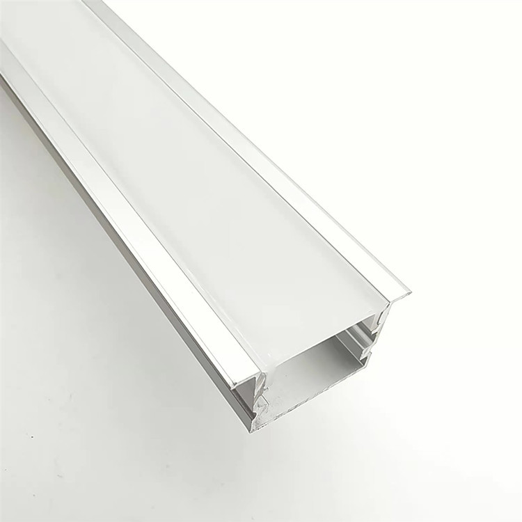 Profil Aluminium LED Tersembunyi untuk Pencahayaan Linear LED 27*15mm